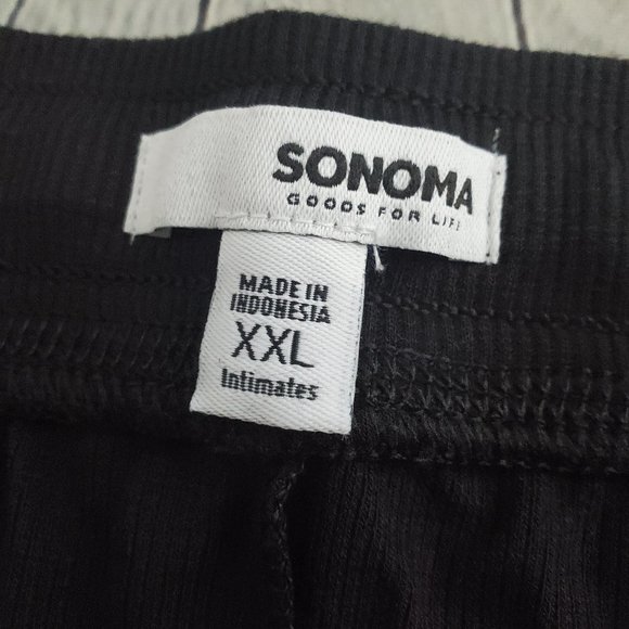 Sonoma Women's Short Sleepwear in Mineral Black - Picture 3 of 7